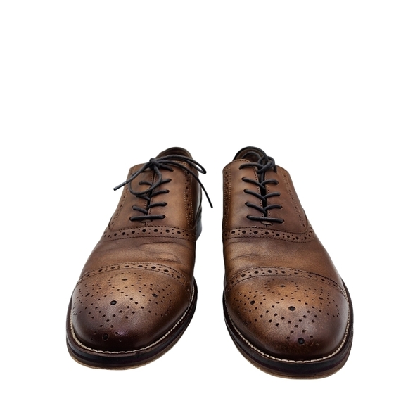 Johnston Murphy Men's Conard Cap Toe Oxford Shoe - 12M - Picture 4 of 8